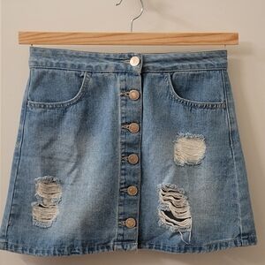 Jean skirt
